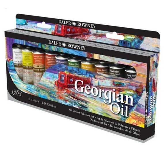 New daler rowney georgian oil paint Set - Picture 1 of 1